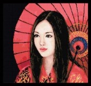 Набір для вишивання Expressions 618, Японська краса